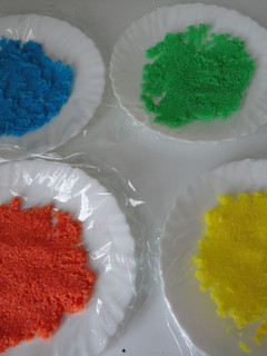 Una foto de Azúcar de colores fácil