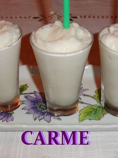 Una foto de Sorbete de uvas al cava