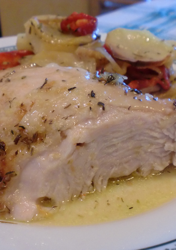 Una foto de Pechuga de pavo al horno