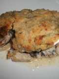 Sargo en costra de hierbas con aceite al romero