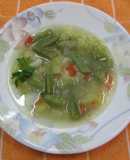 Sopa de legumbres y judías