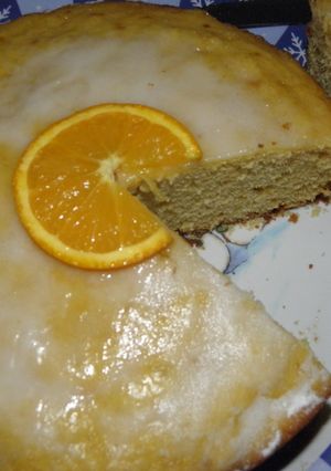 Una foto de Bizcochuelo de naranja Blancaflor