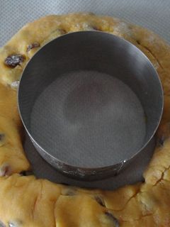 Una foto de King cake
