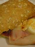 Chapatita de queso de cabra con lacón