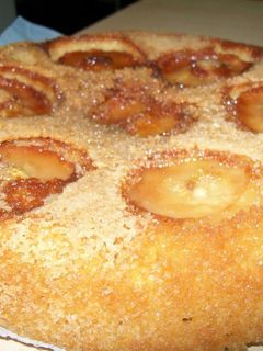 Una foto de Torta dorada de manzanas