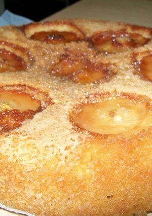 Una foto de Torta dorada de manzanas