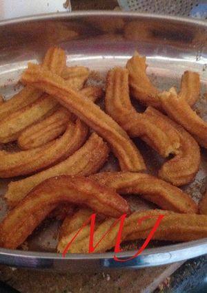 Una foto de Churros con aroma de naranja