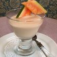 Crema de papayón con queso fresco