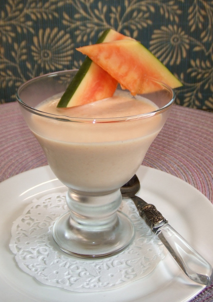 Una foto de Crema de papayón con queso fresco
