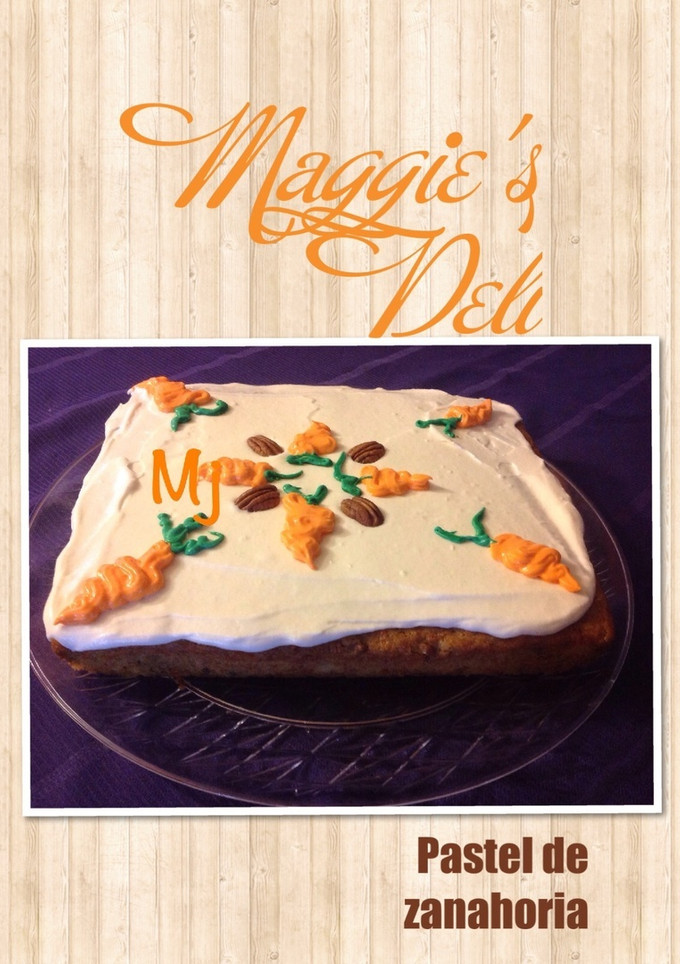 A picture of Carrot Cake with Cream Cheese.