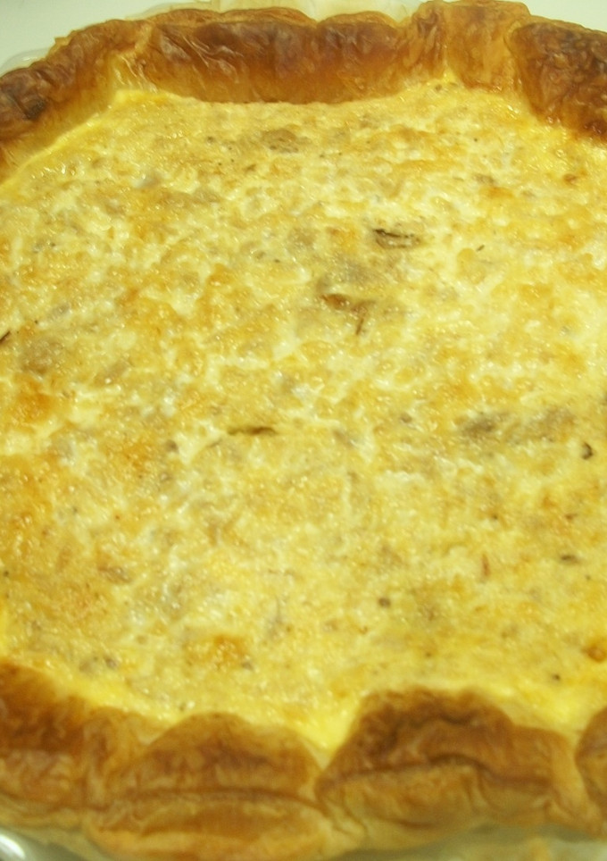 Una foto de Quiche de atún