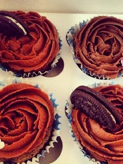 Una foto de Cupcakes de Oreo y Nutella