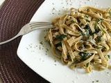 Crema de champiñones para pasta