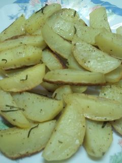 Una foto de Patatas asadas al romero fresco