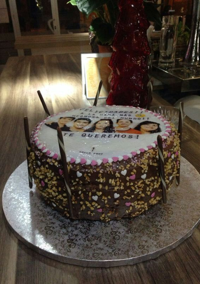 Una foto de Tarta de cumpleaños para las mamás