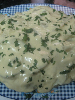 Una foto de Patatas con all y oli