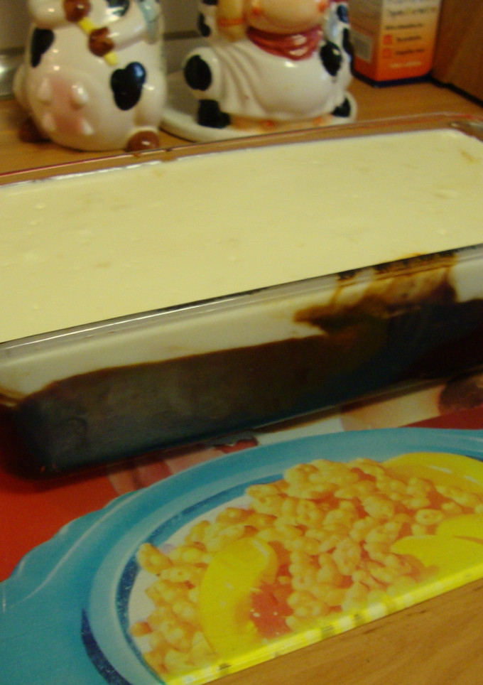 Una foto de Flan de queso muy fácil y delicioso