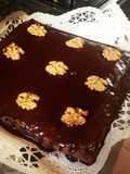Brownie con chocolate y nueces rápido y fácil