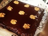 Brownie con chocolate y nueces rápido y fácil