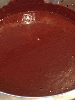 Una foto de Ganache de chocolate para Tartas