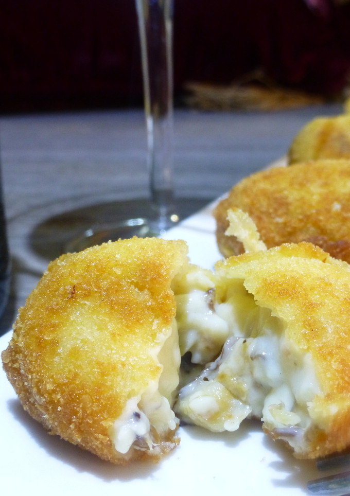 Una foto de Croquetas de boletus
