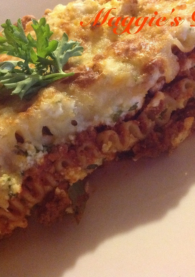Una foto de Lasagna bolognesa