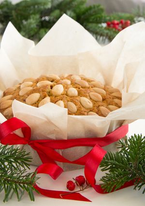 Una foto de Pastel rápido para Navidad