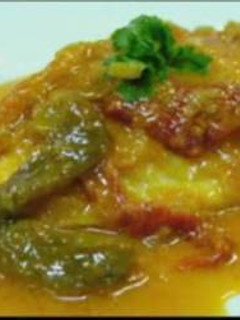 Una foto de Bacalao a la Riojana