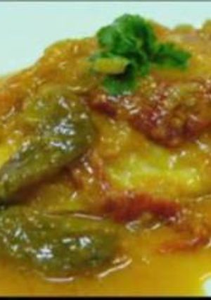 Una foto de Bacalao a la Riojana