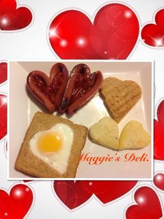 Una foto de Desayuno romance
