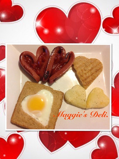 Una foto de Desayuno romance