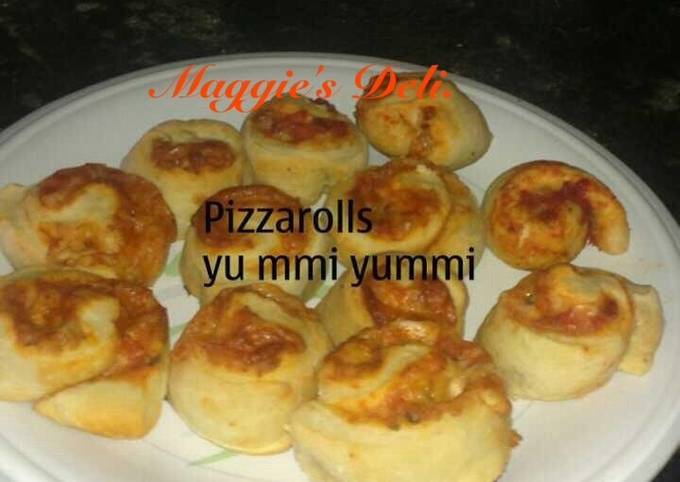 Masa para pizza rolls Receta de Maggie- Cookpad