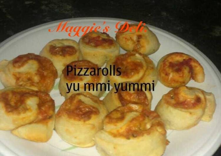 Masa para pizza rolls