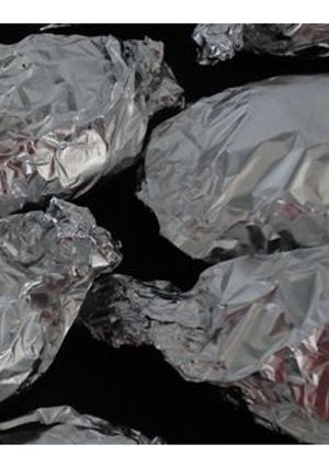 Una foto de Patatas asadas en papillote