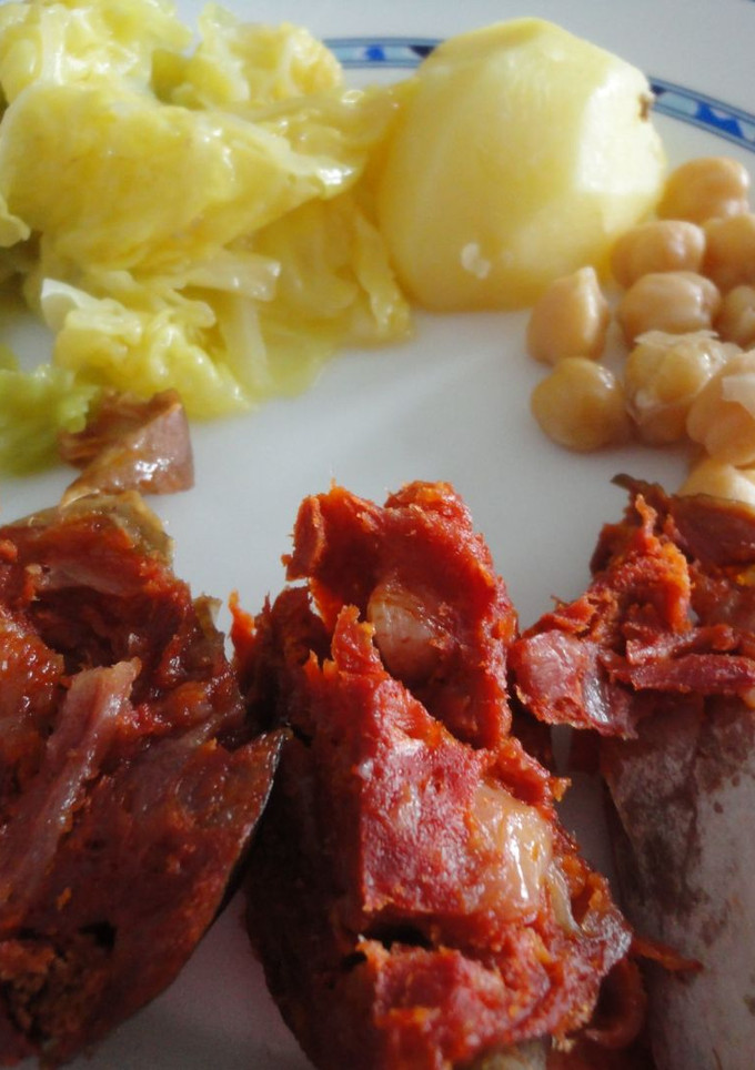Una foto de Botelo cocido