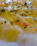 Carpaccio de bacalao con tormantos