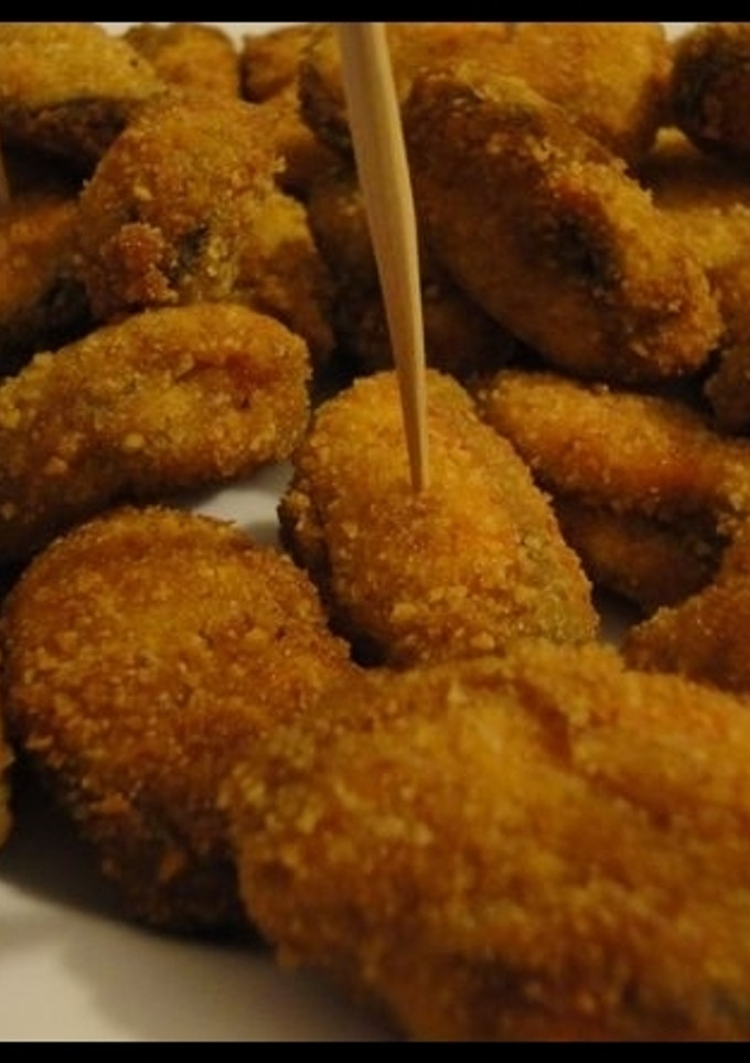 Una foto de Mejillones empanados de Rebecuca