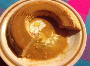 Una foto de Flan de capuchino con licor de café