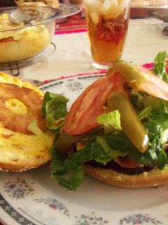 Una foto de Hamburguesas de carne de res