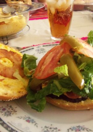 Una foto de Hamburguesas de carne de res