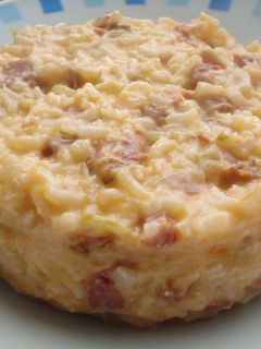 Una foto de Risotto de botelo y repollo