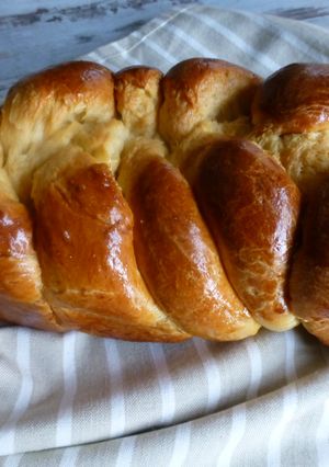 Una foto de Pan de brioche francés