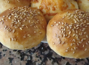 Una foto de Bollos de queso Philadelphia