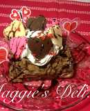 Waffles integrales de chocolate