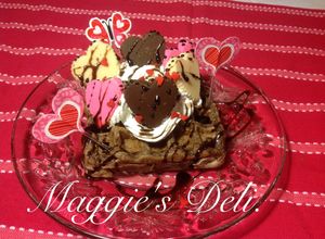 Una foto de Waffles integrales de chocolate