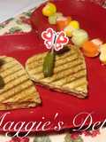 Sandwich pan integral
