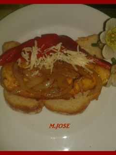 Una foto de Pincho de pavo