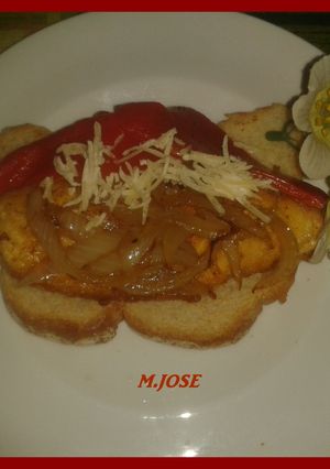 Una foto de Pincho de pavo