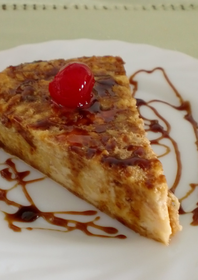 Una foto de Budín de buñuelos de calabaza