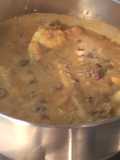 Fricandó de rape con setas